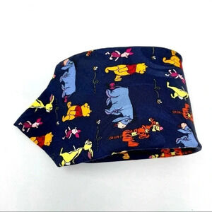 Pooh and Friends Navy‎ Silk Tie Made by Disney